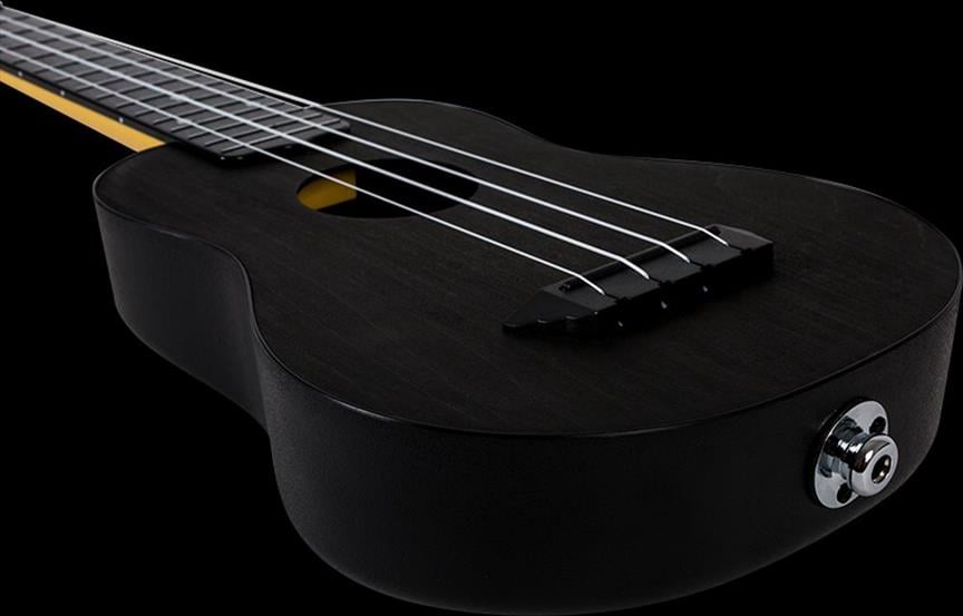 Flight: TUS35E Travel Electro Ukulele - Black